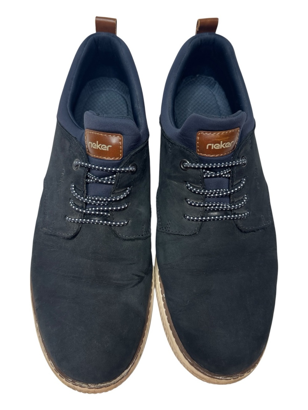 Rieker Men’s Navy Casual Lace-Up Shoes. Size44 (10.5/11).